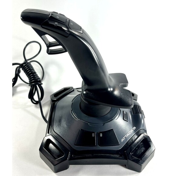 Logitech Attack 3 ATK3 J-UJ18 USB Joystick Gaming Controller Tested - Picture 5 of 10